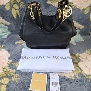 Michael Kors Fulton Large Leather shoulder tote